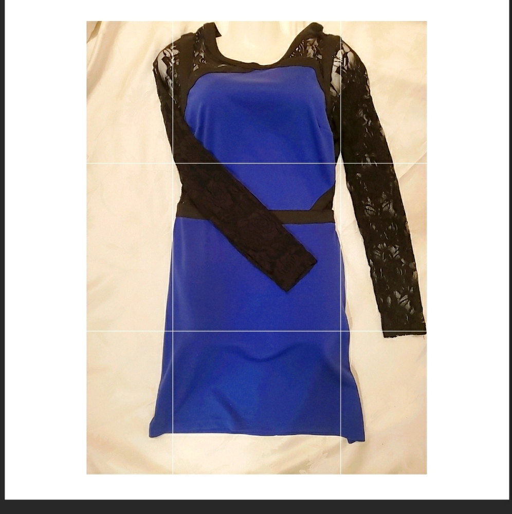 Material girl Cobalt Blue